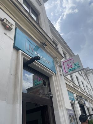 Shopfront   at N'Ice Cream Factory in Warsaw