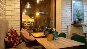 Inside at N'Ice Cream Factory in Warsaw