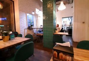 Inside at N'Ice Cream Factory in Warsaw