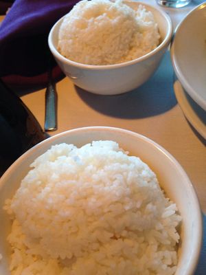 rice at Lavender Asian Bistro in Lawrenceville