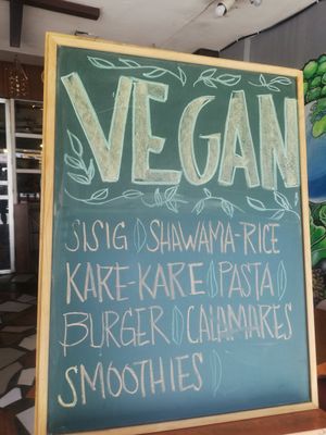 Entrance at Reasons Cafe in Lucena City