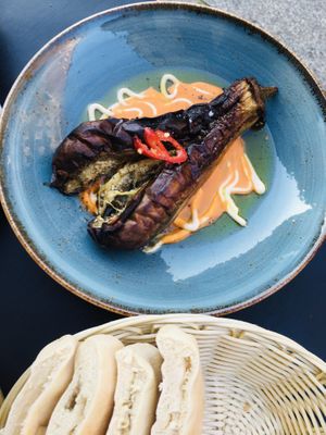 Aubergine at Yafo in Berlin