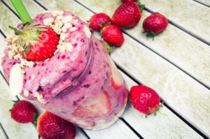 vegan ice cream at Natureat in East London