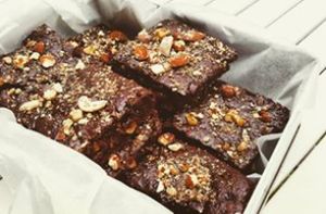 Vegan Brownies at Natureat in East London