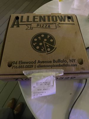  #Veganuary at Allentown Pizza in Buffalo