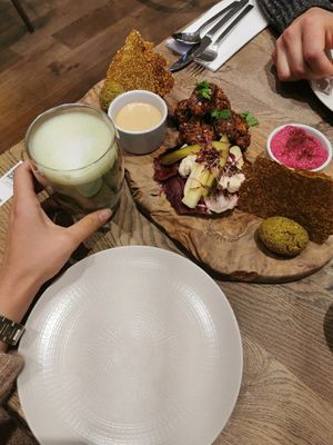 Delicious and nourishing starters at Farmacy in West London
