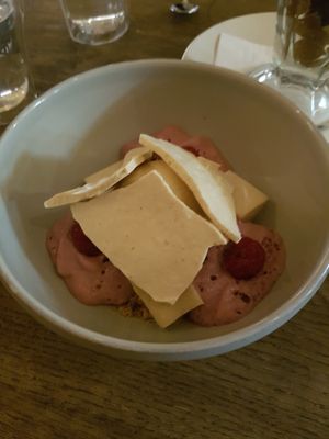 Dessert at Farmacy in West London