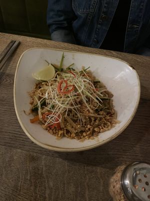 Pad Thai salad was fresh, but light on flavour.  at Farmacy in West London