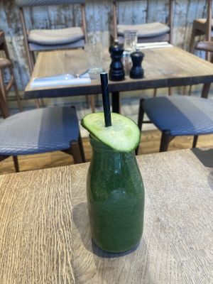 Green Warrior Smoothie  at Farmacy in West London