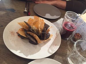 nachos  at Farmacy in West London