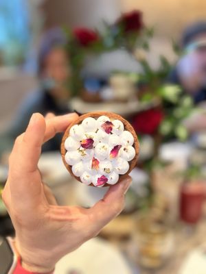 Lemon poppy seed cake  at Farmacy in West London