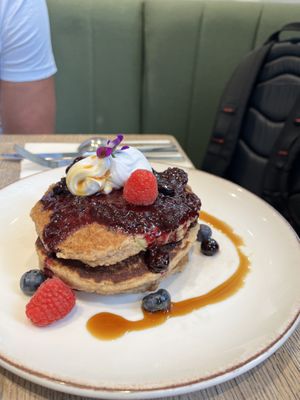 Pancakes  at Farmacy in West London