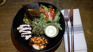 A la carte menu at Farmacy in West London