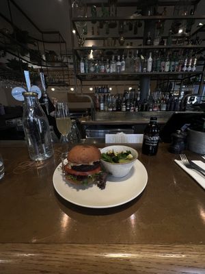 Got No Beef Burger  at Farmacy in West London