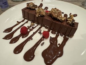 Raw Chocolate Tart  at Farmacy in West London