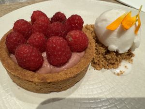 Coco’s Summer Berry Tart   at Farmacy in West London