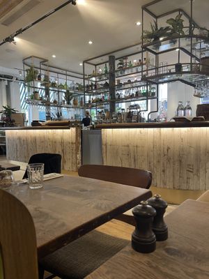 Inside  at Farmacy in West London