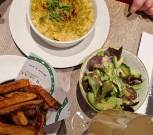 Truffle Mac'n'Cheese at Farmacy in West London