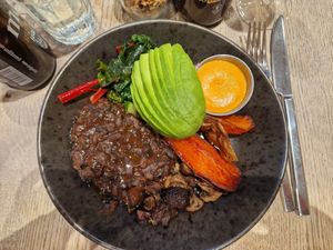 Earth bowl at Farmacy in West London