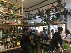 Bar at Farmacy in West London