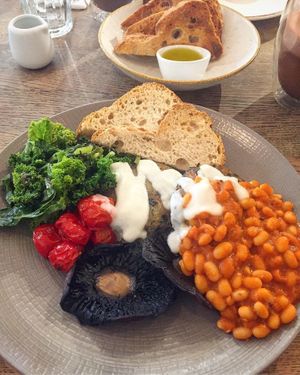 The Farmacy Breakfast  at Farmacy in West London