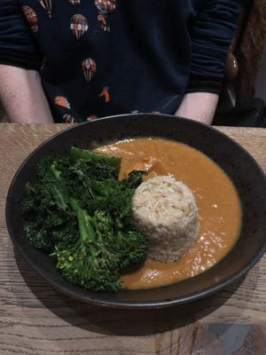 Seasonal Vegetable Curry at Farmacy in West London