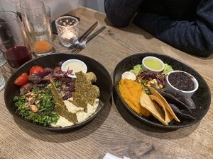 MidEast and Mexican Bowl  at Farmacy in West London