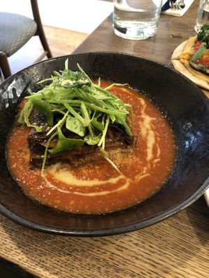 Lasagna at Farmacy in West London