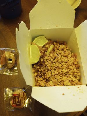 Vegan Phad Thai at Sun Tong Luck Asian Cuisine in Columbus