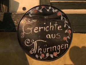 sign at Kartoffelhaus in Eisenach