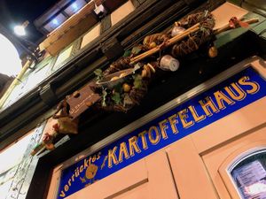 entrance at Kartoffelhaus in Eisenach