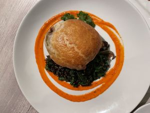 Mushroom Wellington at Hilo Bay Cafe in Hilo