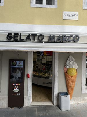   at Gelato Marco in Trieste