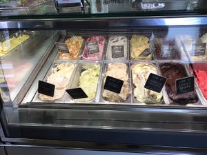 eistheke at Gelato Marco in Trieste