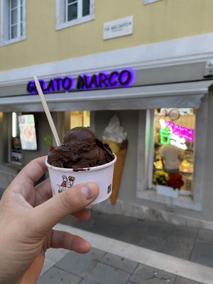   at Gelato Marco in Trieste