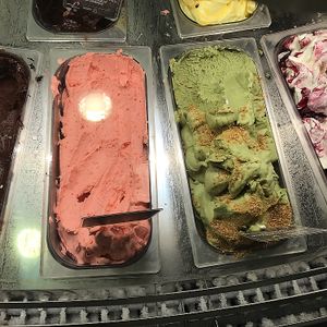 vegan icecream at Gelato Marco in Trieste