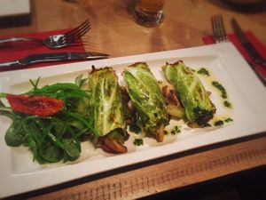 main dish at Vrienden Van in Sneek