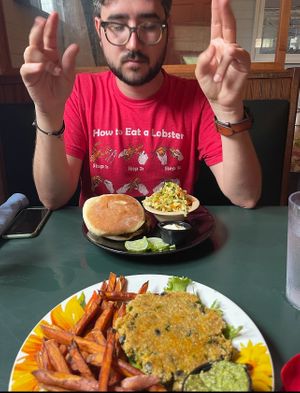   at Crazy Burger in Narragansett