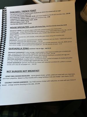   at Crazy Burger in Narragansett