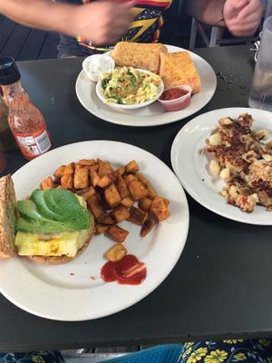 Breakfast  at Crazy Burger in Narragansett