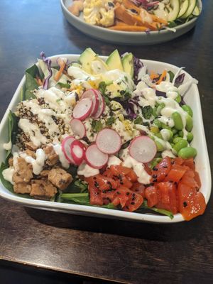 Poke Bowl at Funky Jungle in Mechelen