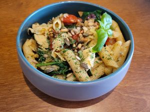 Summer pasta at Funky Jungle in Mechelen