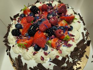 Black forest cake at Funky Jungle in Mechelen