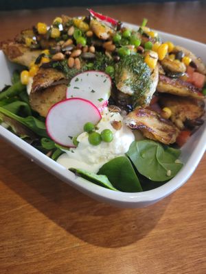 Chimi churri salad at Funky Jungle in Mechelen