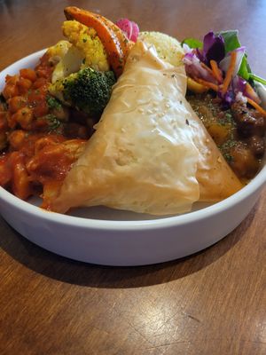 Indian curry at Funky Jungle in Mechelen