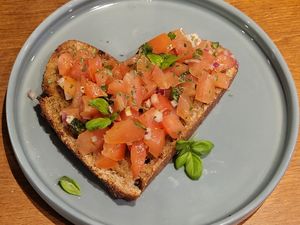 Bruschetta at Funky Jungle in Mechelen