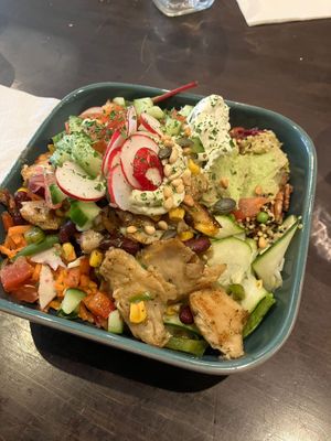 Chimichurry salad at Funky Jungle in Mechelen