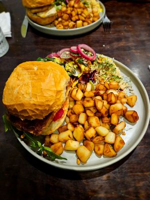 Hatsu Katsu burger at Funky Jungle in Mechelen