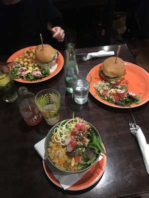 The risotto and burgers are amazing! at Funky Jungle in Mechelen
