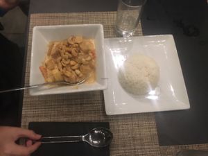 curry  at Avantika in Simpson Bay